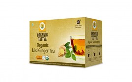 Organic Tattva Organic Tulsi Ginger Tea   Box  20 pcs